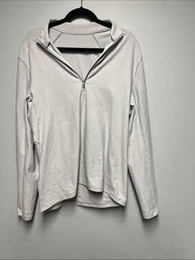 lululemon athletica Light Gray Men's Quarter-Zip Pullover